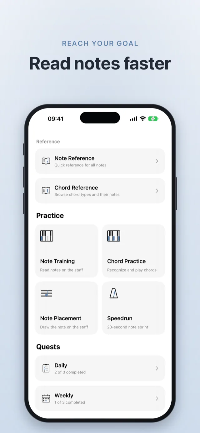 noots - Learn Notes & Chords – screenshot 1